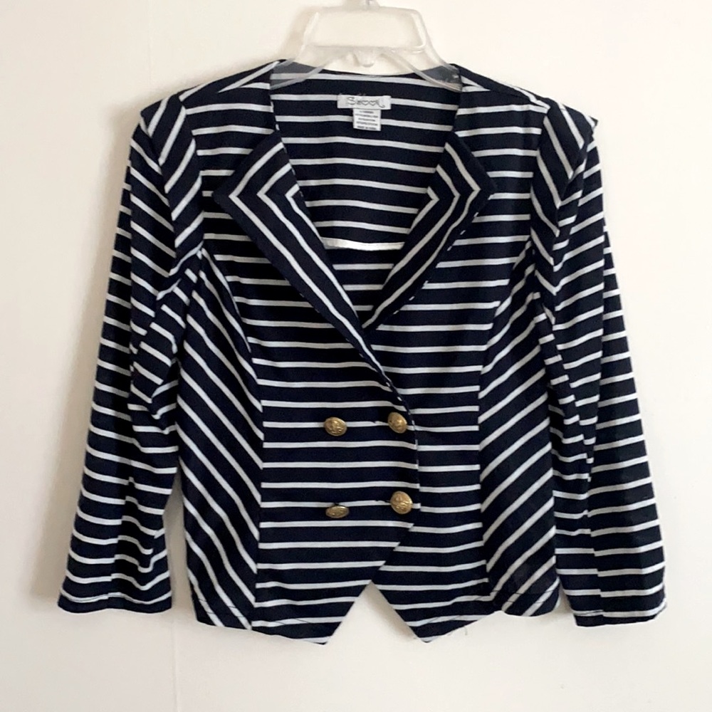 Sailor Inspired Blazer